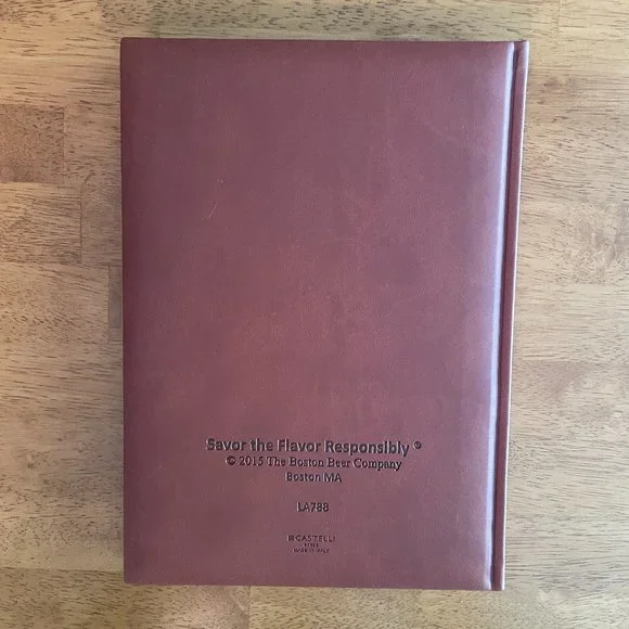 NWOT Castelli Samuel Adams brown notebook - Picture 2 of 5